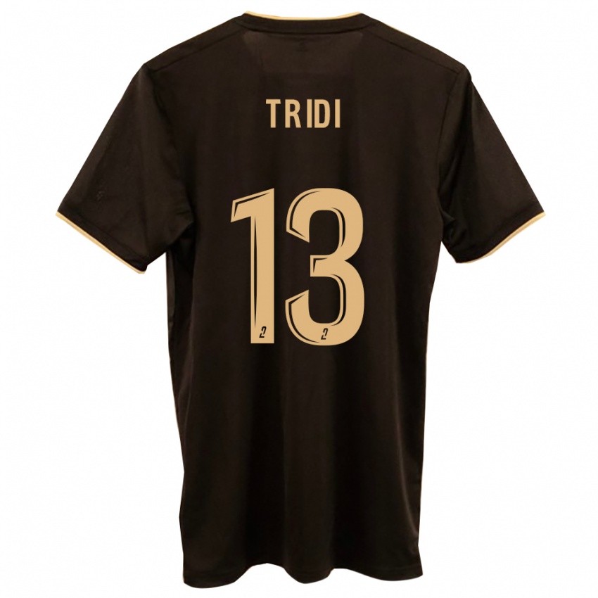 ילדים Elyes Tridi #13 כחול אדום הרחק ג'רזי 2025/26 חולצה קצרה