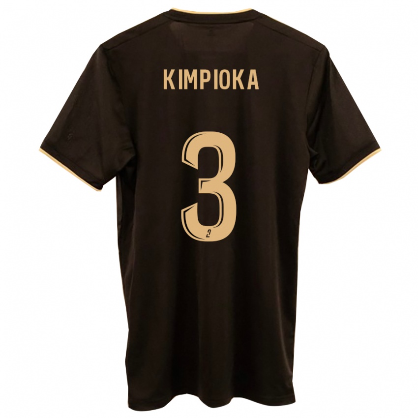 ילדים Noah Kimpioka #3 כחול אדום הרחק ג'רזי 2025/26 חולצה קצרה