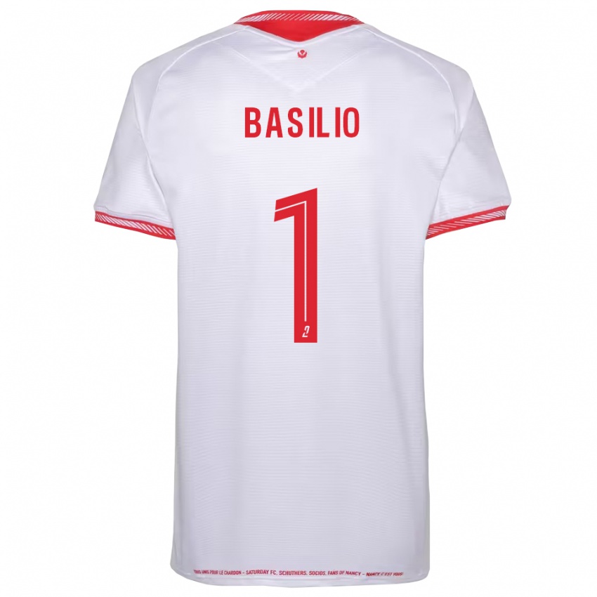 ילדים אנזו באסיליו #1 שחור אדום הרחק ג'רזי 2025/26 חולצה קצרה