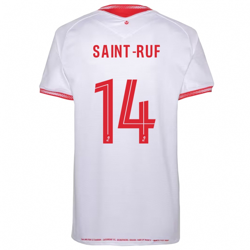 ילדים ניקולס סיינט-רוף #14 שחור אדום הרחק ג'רזי 2025/26 חולצה קצרה