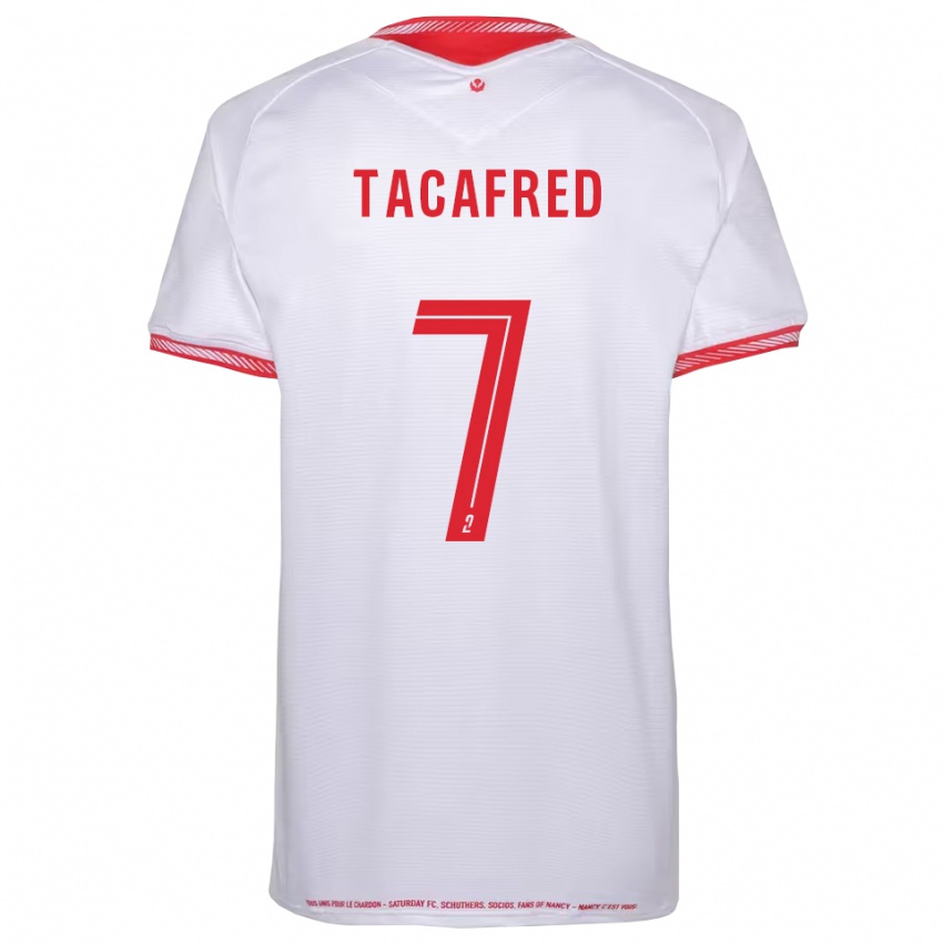 ילדים Enzo Tacafred #7 שחור אדום הרחק ג'רזי 2025/26 חולצה קצרה