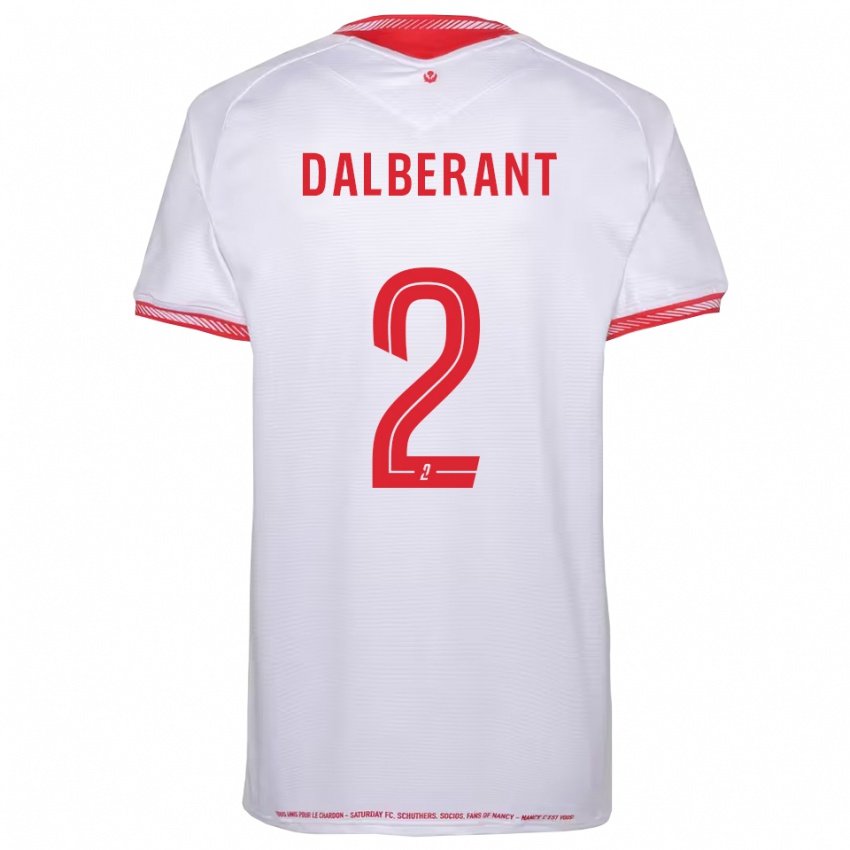 ילדים Jean-Michel Dalberant #2 שחור אדום הרחק ג'רזי 2025/26 חולצה קצרה