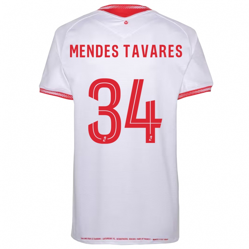 ילדים קרלוס אלברטו מנדס טבארס #34 שחור אדום הרחק ג'רזי 2025/26 חולצה קצרה