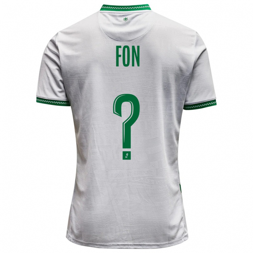 ילדים ולמה פון #0 לבן ירוק הרחק ג'רזי 2025/26 חולצה קצרה