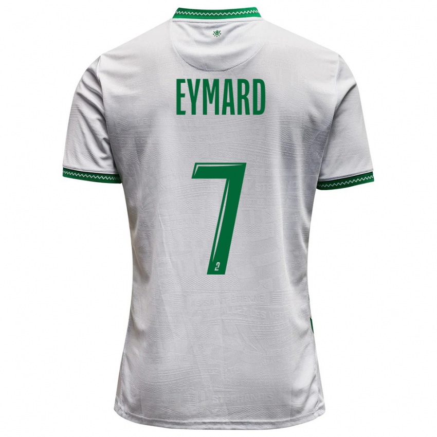 ילדים פול איימרד #7 לבן ירוק הרחק ג'רזי 2025/26 חולצה קצרה