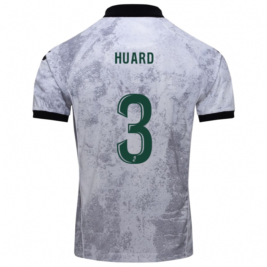 ילדים מתיו הוארד #3 לבן שחור הרחק ג'רזי 2025/26 חולצה קצרה