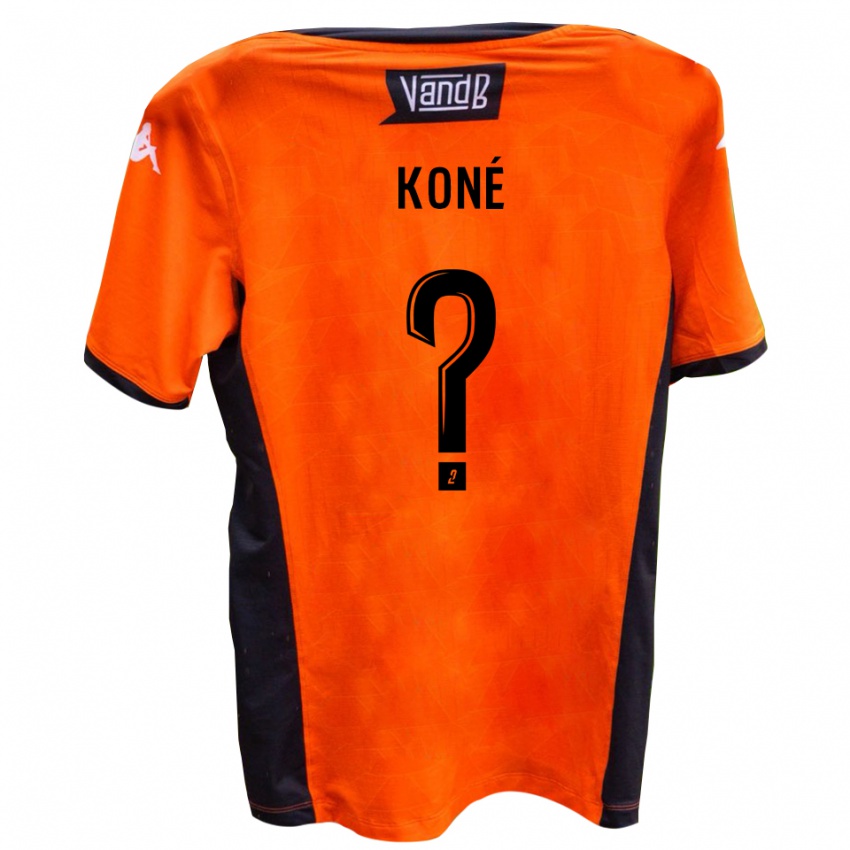 ילדים Sibiry Koné #0 לבן שחור הרחק ג'רזי 2025/26 חולצה קצרה