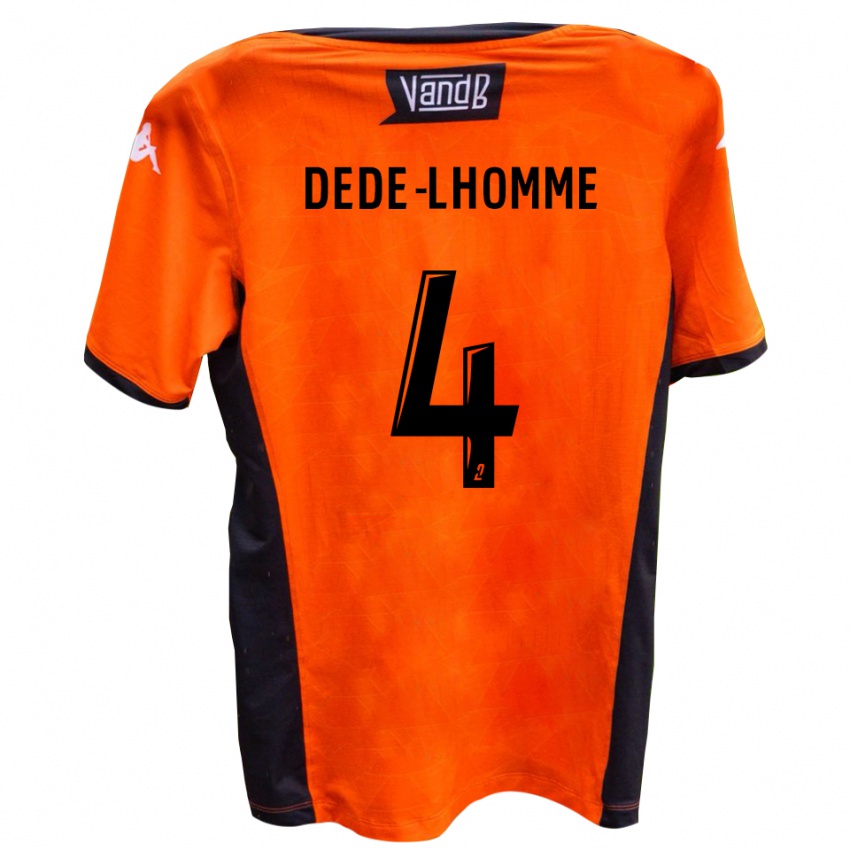 ילדים Noah Dede-Lhomme #4 לבן שחור הרחק ג'רזי 2025/26 חולצה קצרה