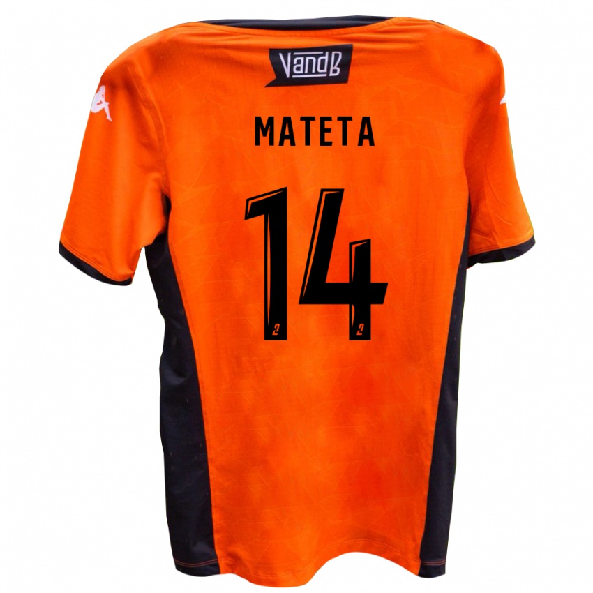 ילדים אריסטידה מאטטה #14 לבן שחור הרחק ג'רזי 2025/26 חולצה קצרה