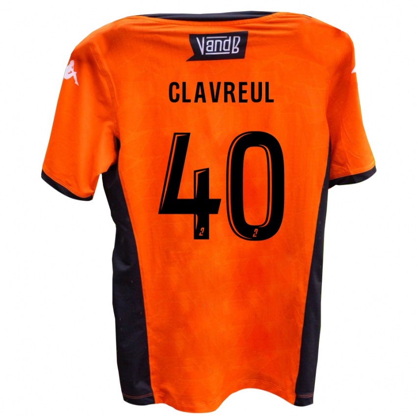 ילדים אית׳ן קלאבר #40 לבן שחור הרחק ג'רזי 2025/26 חולצה קצרה