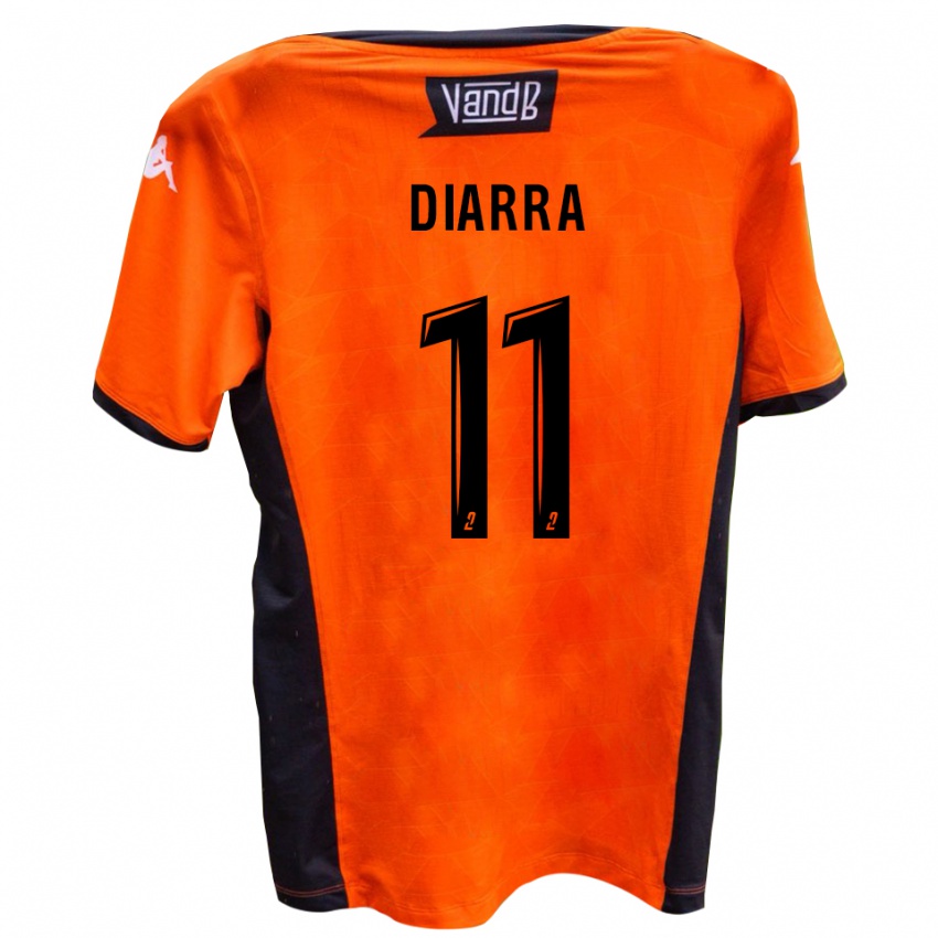 ילדים נמורי דיארה #11 לבן שחור הרחק ג'רזי 2025/26 חולצה קצרה