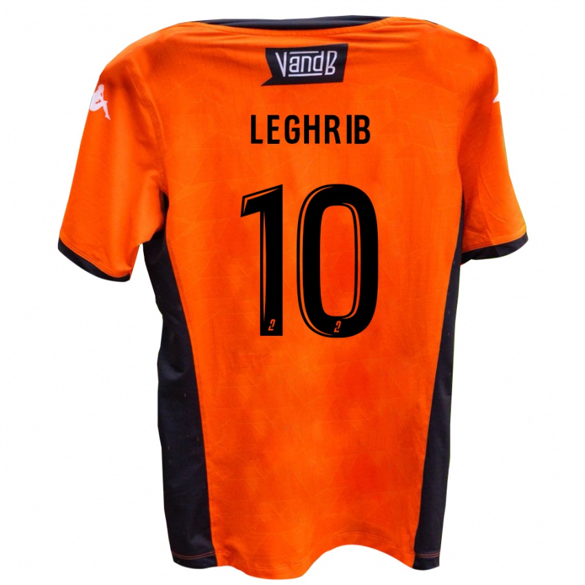 ילדים איימן לגריב #10 לבן שחור הרחק ג'רזי 2025/26 חולצה קצרה