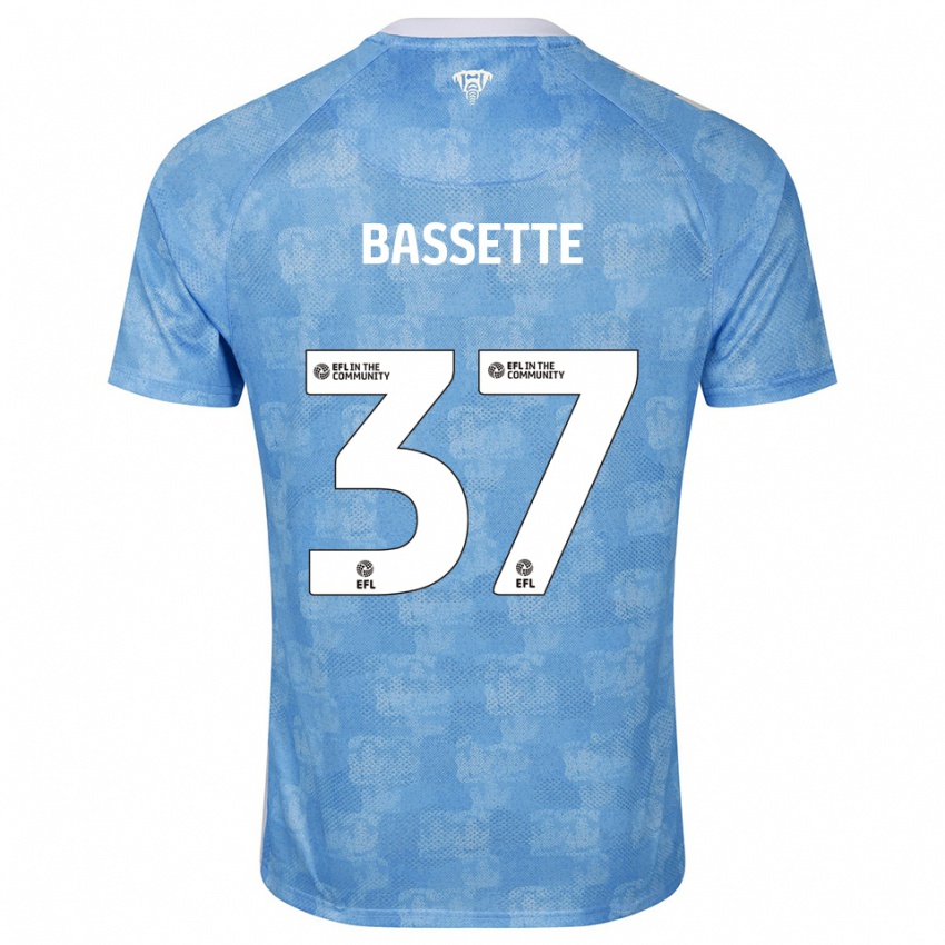 גברים נורמן באסט #37 תכלת לבן ג'רזי ביתית 2025/26 חולצה קצרה