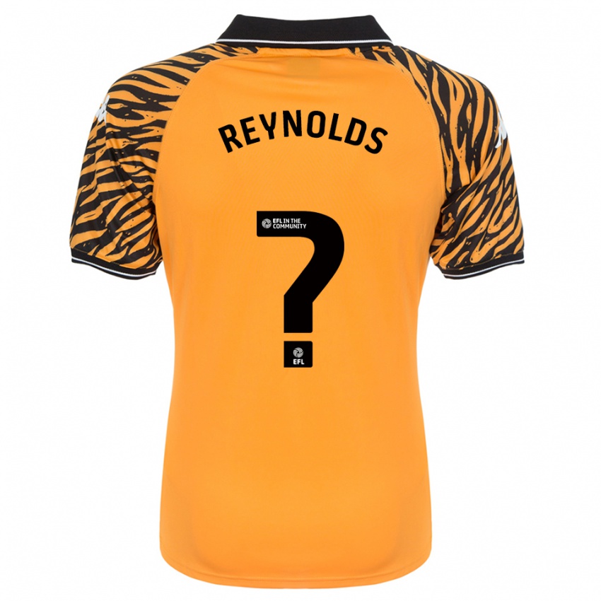 גברים Kerr Reynolds #0 כתום שחור ג'רזי ביתית 2025/26 חולצה קצרה