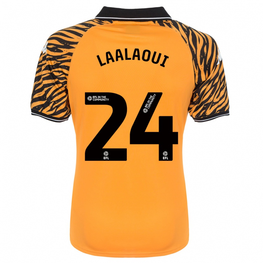 גברים רדה ללאוי #24 כתום שחור ג'רזי ביתית 2025/26 חולצה קצרה