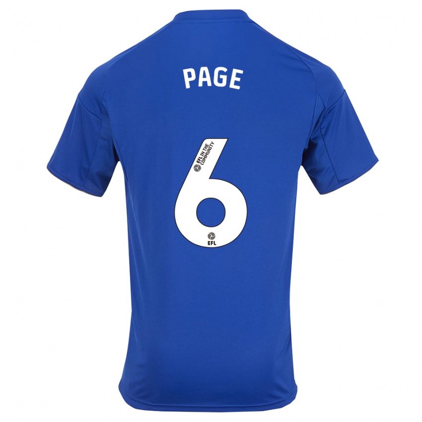 גברים Louis Page #6 כחול זהב ג'רזי ביתית 2025/26 חולצה קצרה