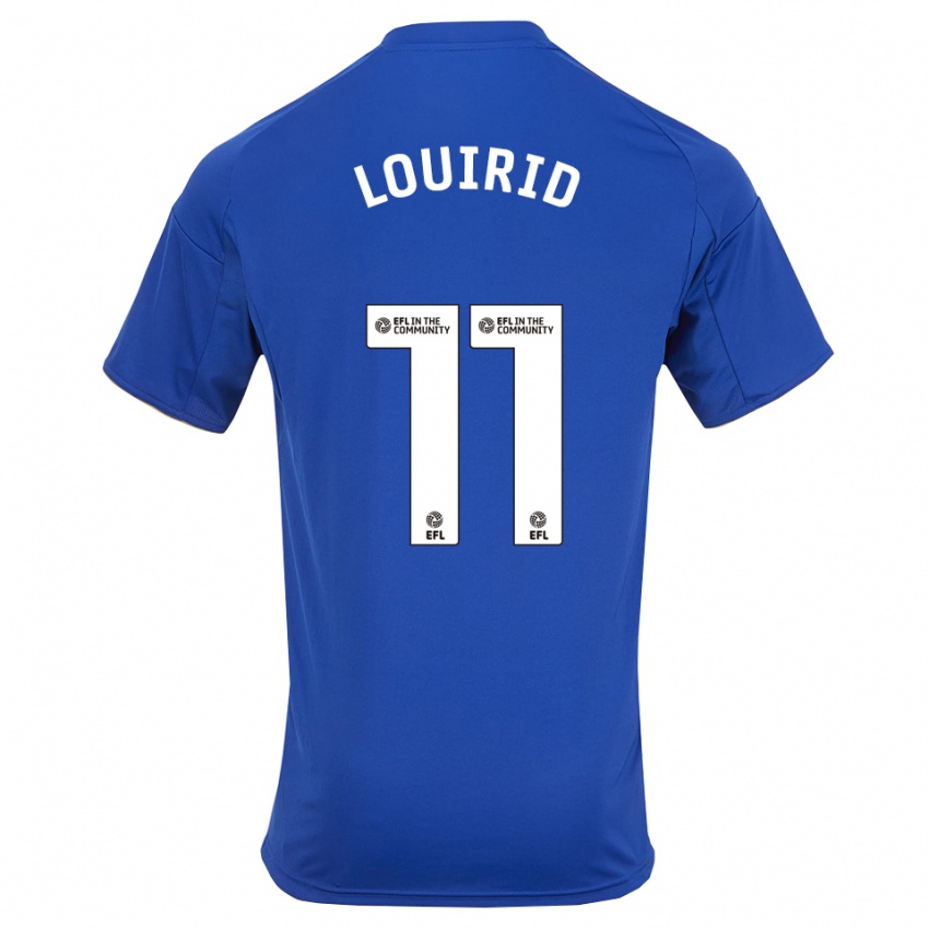 גברים Chey Louirid #11 כחול זהב ג'רזי ביתית 2025/26 חולצה קצרה