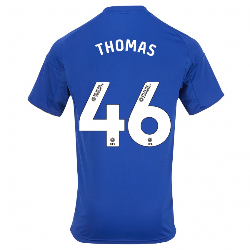 גברים סילקו תומאס #46 כחול זהב ג'רזי ביתית 2025/26 חולצה קצרה