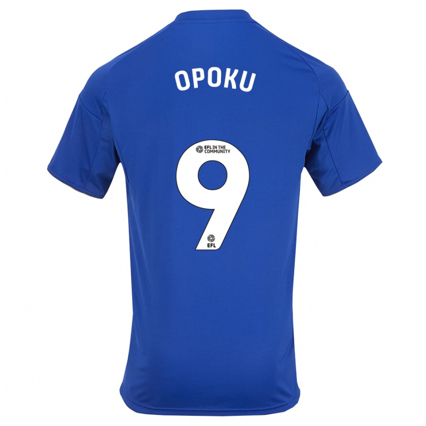 גברים ניית׳ן אופוקו #9 כחול זהב ג'רזי ביתית 2025/26 חולצה קצרה