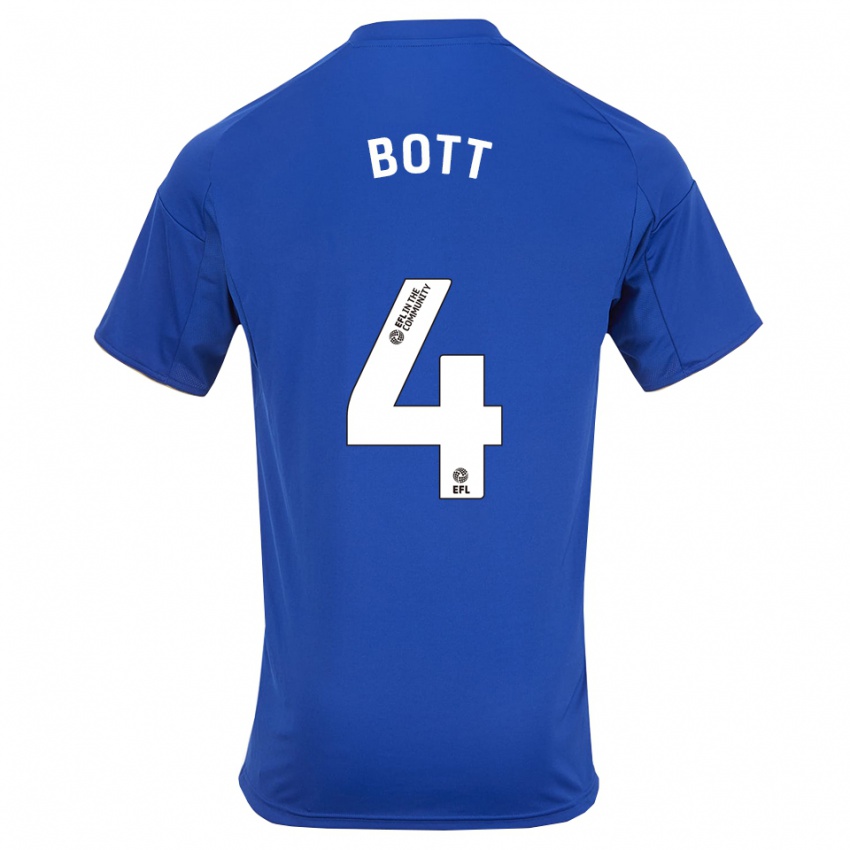 גברים קתרין ג'ואן בוט #4 כחול זהב ג'רזי ביתית 2025/26 חולצה קצרה