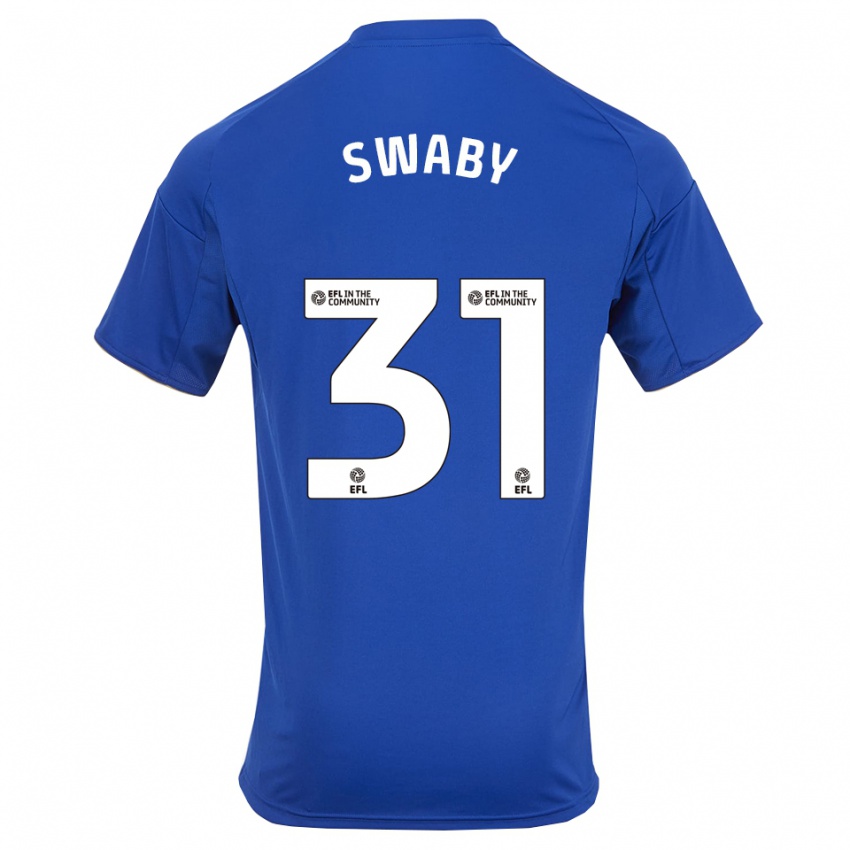 גברים שנטל סוובי #31 כחול זהב ג'רזי ביתית 2025/26 חולצה קצרה