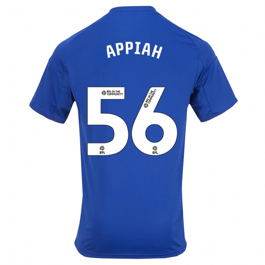 גברים Paul Appiah #56 כחול זהב ג'רזי ביתית 2025/26 חולצה קצרה