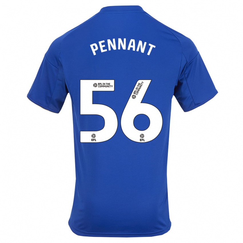 גברים טרל פננט #56 כחול זהב ג'רזי ביתית 2025/26 חולצה קצרה