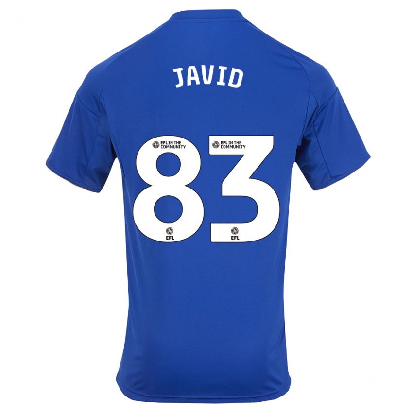 גברים עבדאללה ג'וויד #83 כחול זהב ג'רזי ביתית 2025/26 חולצה קצרה