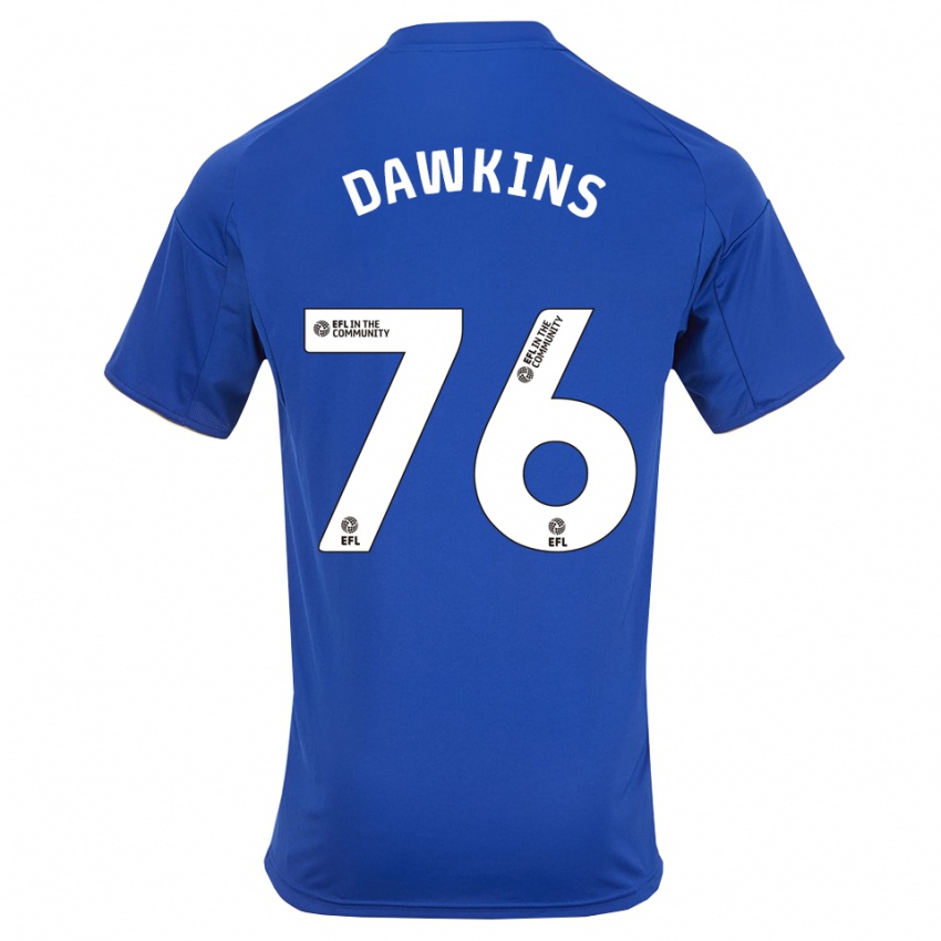 גברים קרטל דוקינס #76 כחול זהב ג'רזי ביתית 2025/26 חולצה קצרה