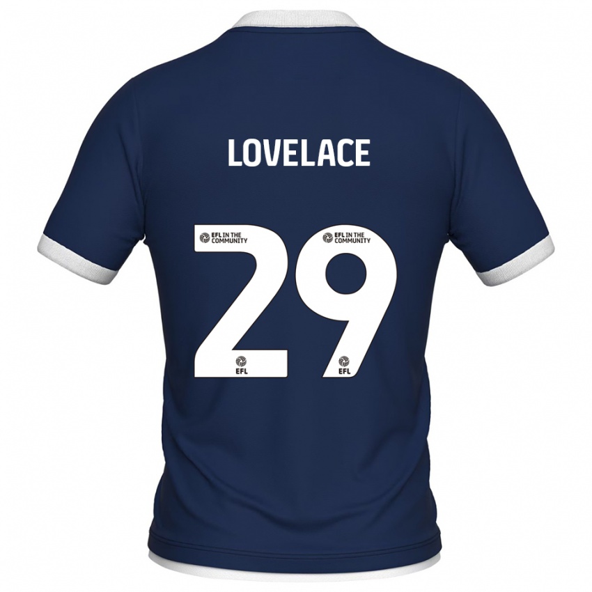 גברים זאק לאבלייס #29 כחול נייבי לבן ג'רזי ביתית 2025/26 חולצה קצרה