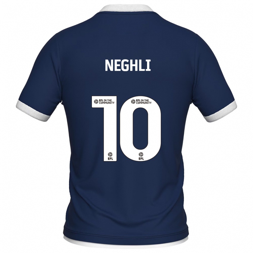 גברים Camiel Neghli #10 כחול נייבי לבן ג'רזי ביתית 2025/26 חולצה קצרה