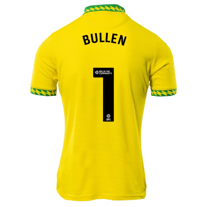 גברים Henry Bullen #1 לבן ירוק ג'רזי ביתית 2025/26 חולצה קצרה