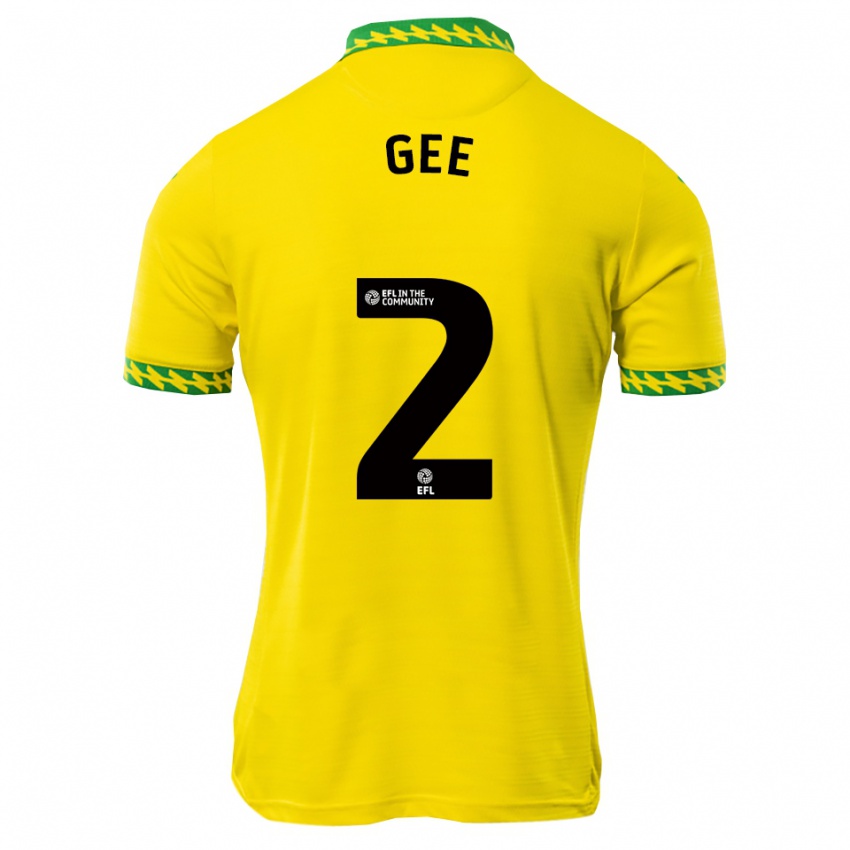 גברים בילי גי #2 לבן ירוק ג'רזי ביתית 2025/26 חולצה קצרה