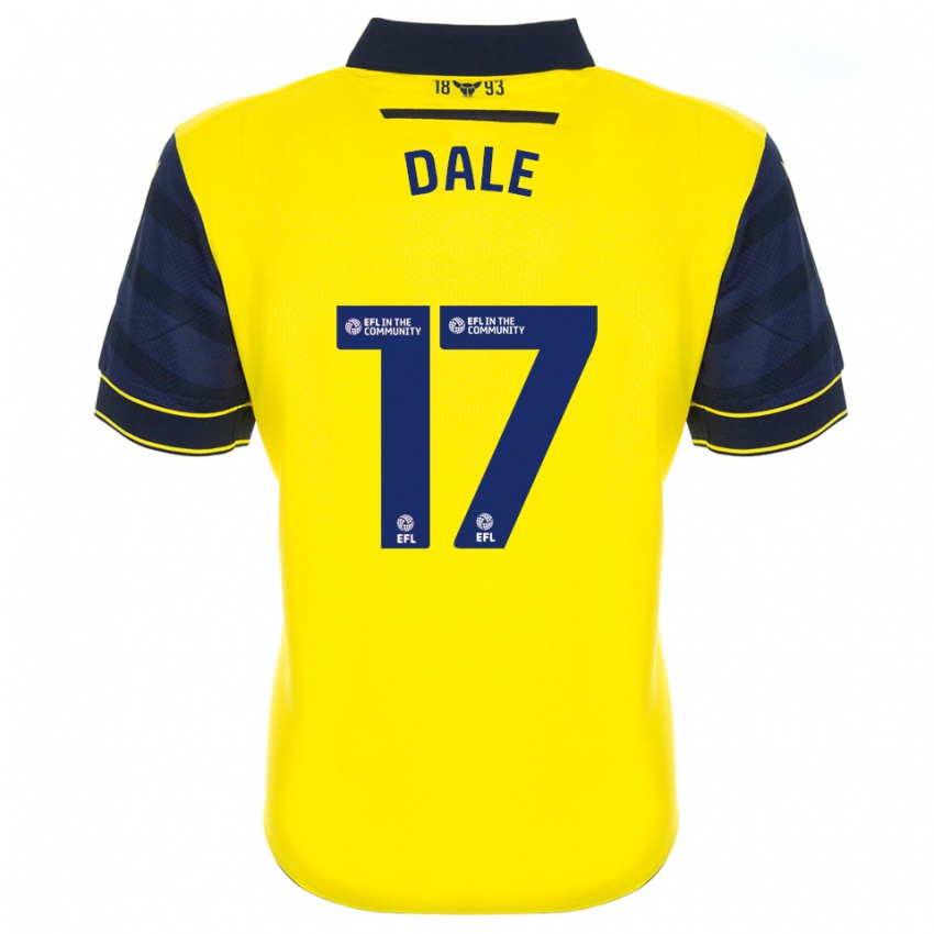 גברים אוון דייל #17 צהוב כחול נייבי ג'רזי ביתית 2025/26 חולצה קצרה