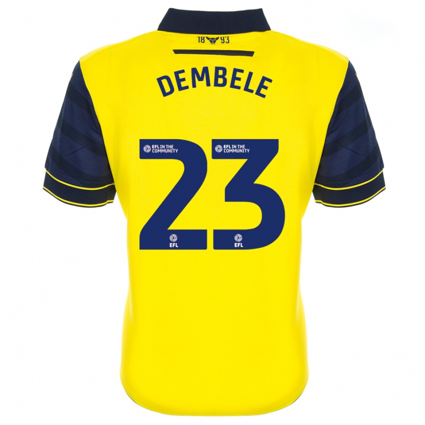 גברים סיריקי דמבלה #23 צהוב כחול נייבי ג'רזי ביתית 2025/26 חולצה קצרה