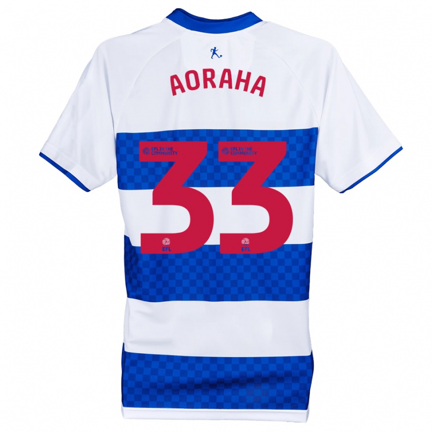 גברים אלכסנדר אוראהא #33 כחול לבן ג'רזי ביתית 2025/26 חולצה קצרה