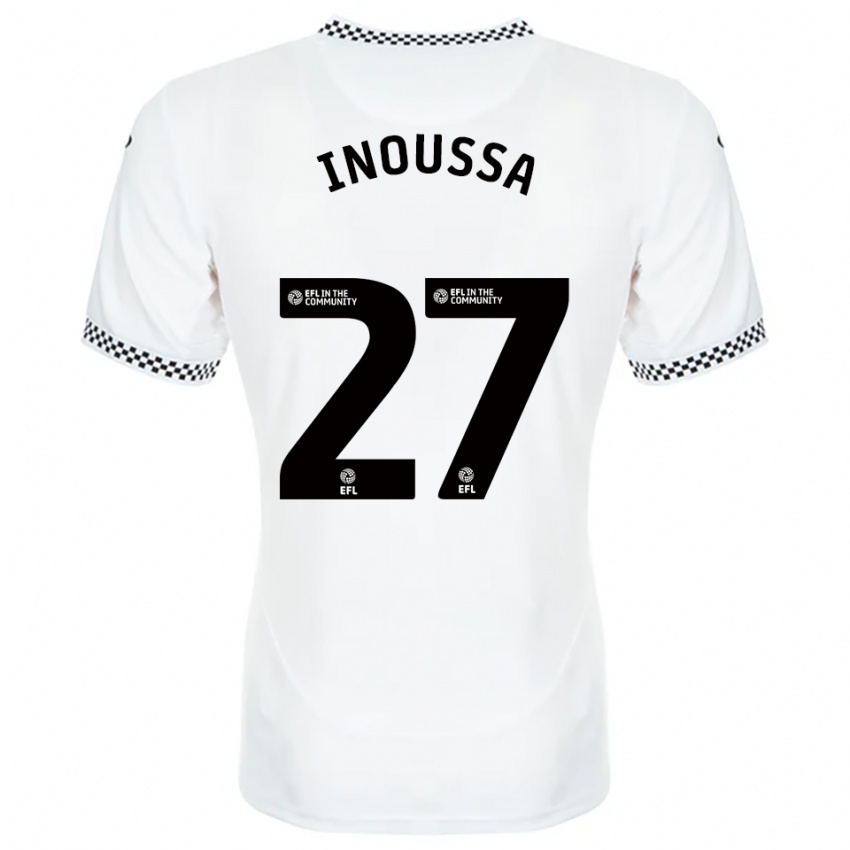 גברים Zeidane Inoussa #27 לבן כתום ג'רזי ביתית 2025/26 חולצה קצרה