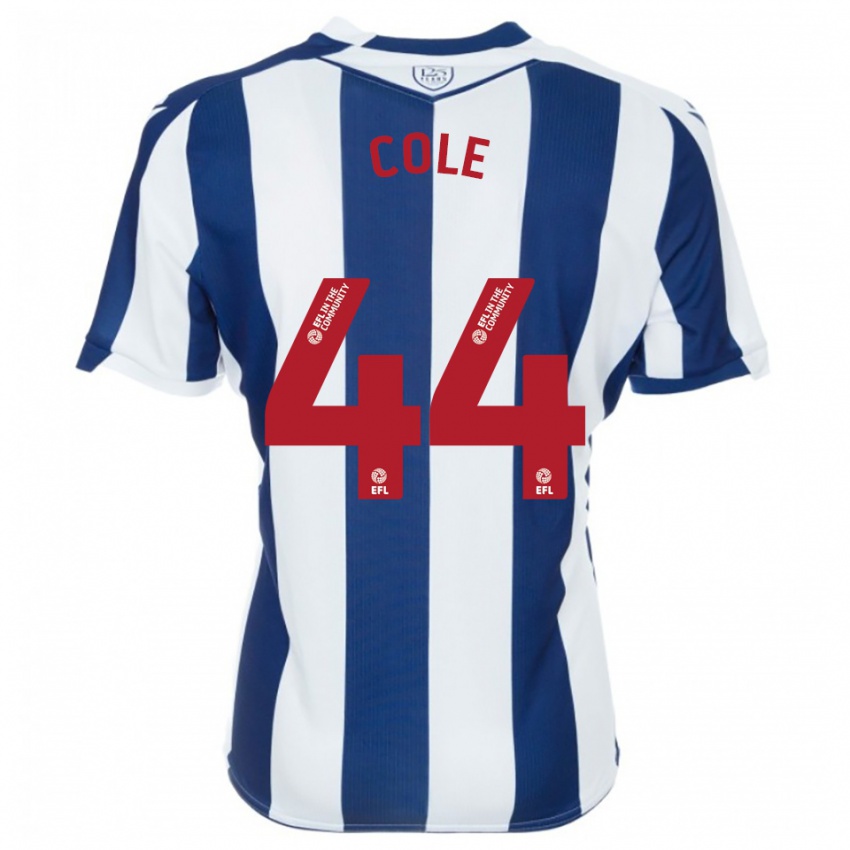 גברים דוואנטה קול #44 כחול נייבי לבן ג'רזי ביתית 2025/26 חולצה קצרה