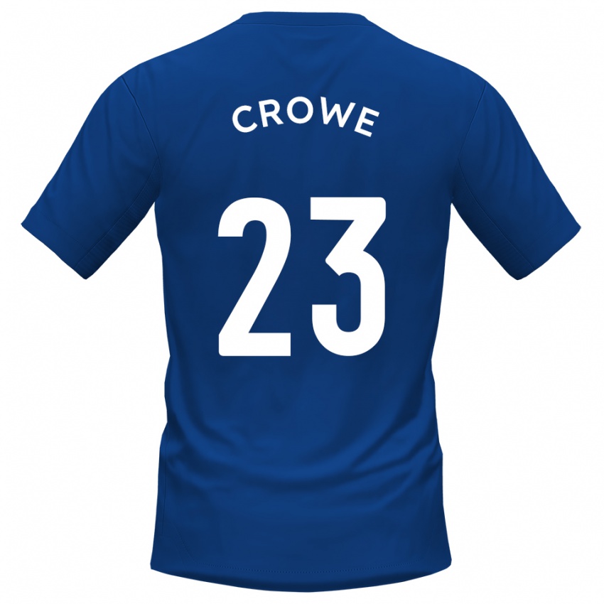 גברים דילן קרואו #23 כחול לבן ג'רזי ביתית 2025/26 חולצה קצרה