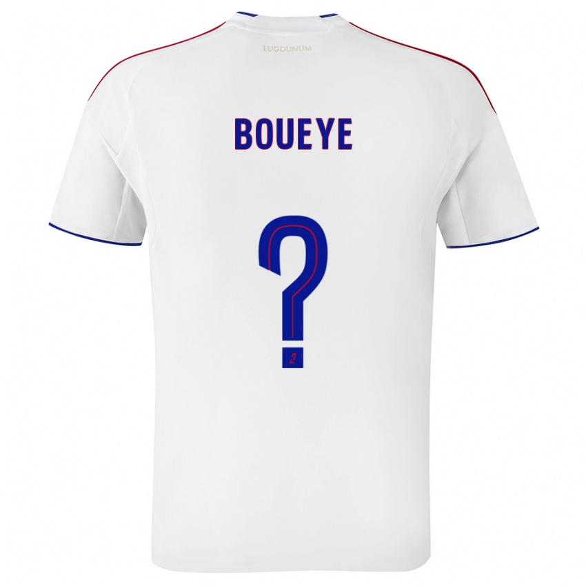 גברים פיליפ בואי #0 לבן אדום ג'רזי ביתית 2025/26 חולצה קצרה