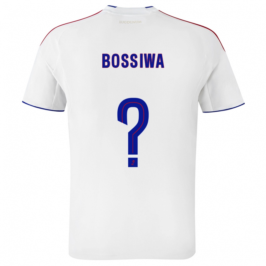 גברים סמואל בוסיווה #0 לבן אדום ג'רזי ביתית 2025/26 חולצה קצרה