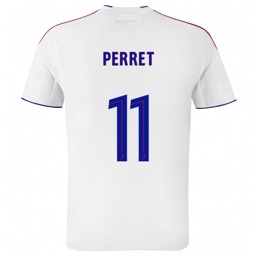 גברים רומן פרט #11 לבן אדום ג'רזי ביתית 2025/26 חולצה קצרה