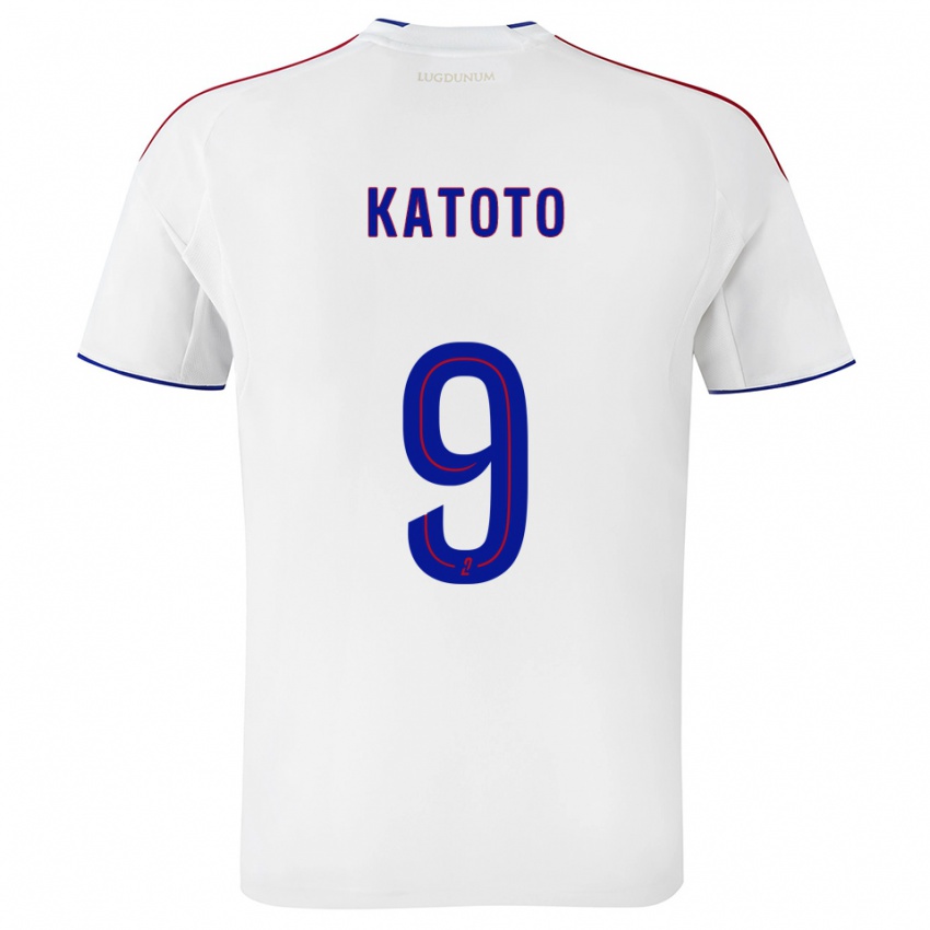 גברים מארי אנטואנט קטוטו #9 לבן אדום ג'רזי ביתית 2025/26 חולצה קצרה