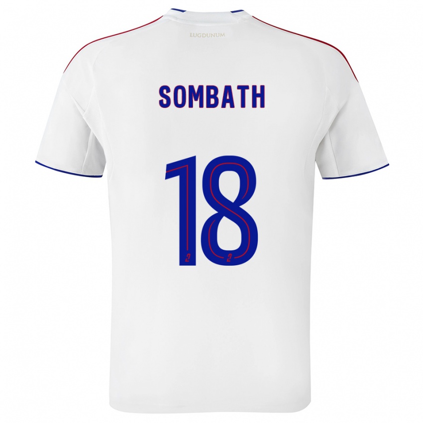 גברים אליס זומבת #18 לבן אדום ג'רזי ביתית 2025/26 חולצה קצרה