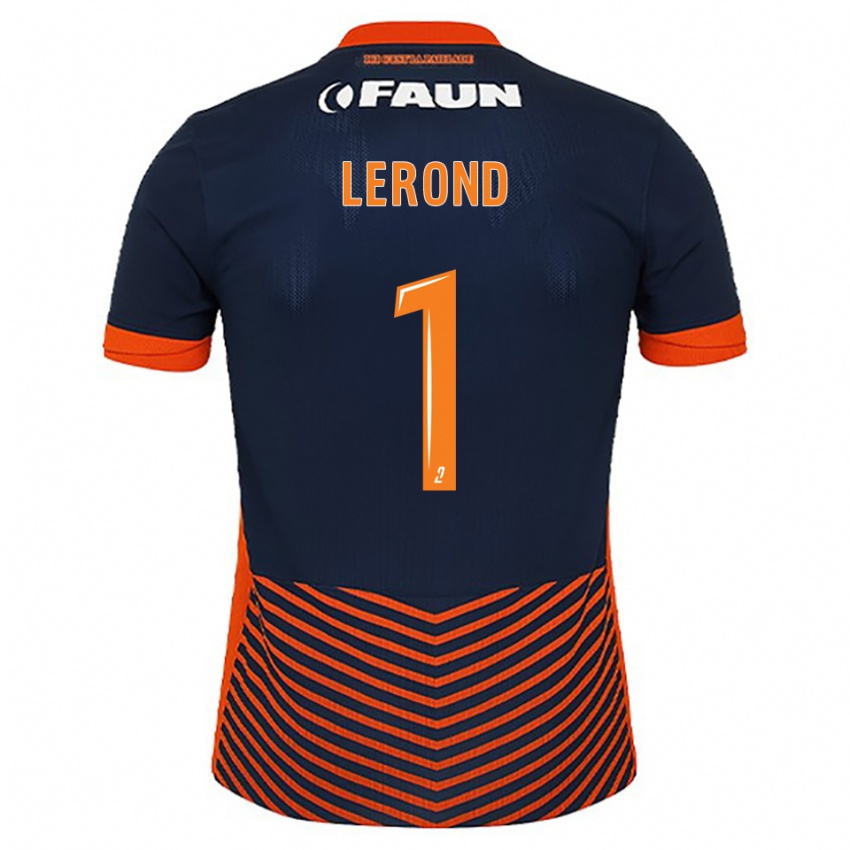 גברים ג׳אסטין לרונד #1 כחול חצות כתום ג'רזי ביתית 2025/26 חולצה קצרה