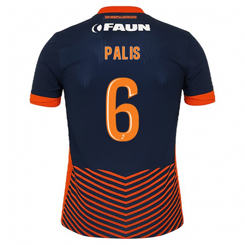 גברים אלה פאליס #6 כחול חצות כתום ג'רזי ביתית 2025/26 חולצה קצרה
