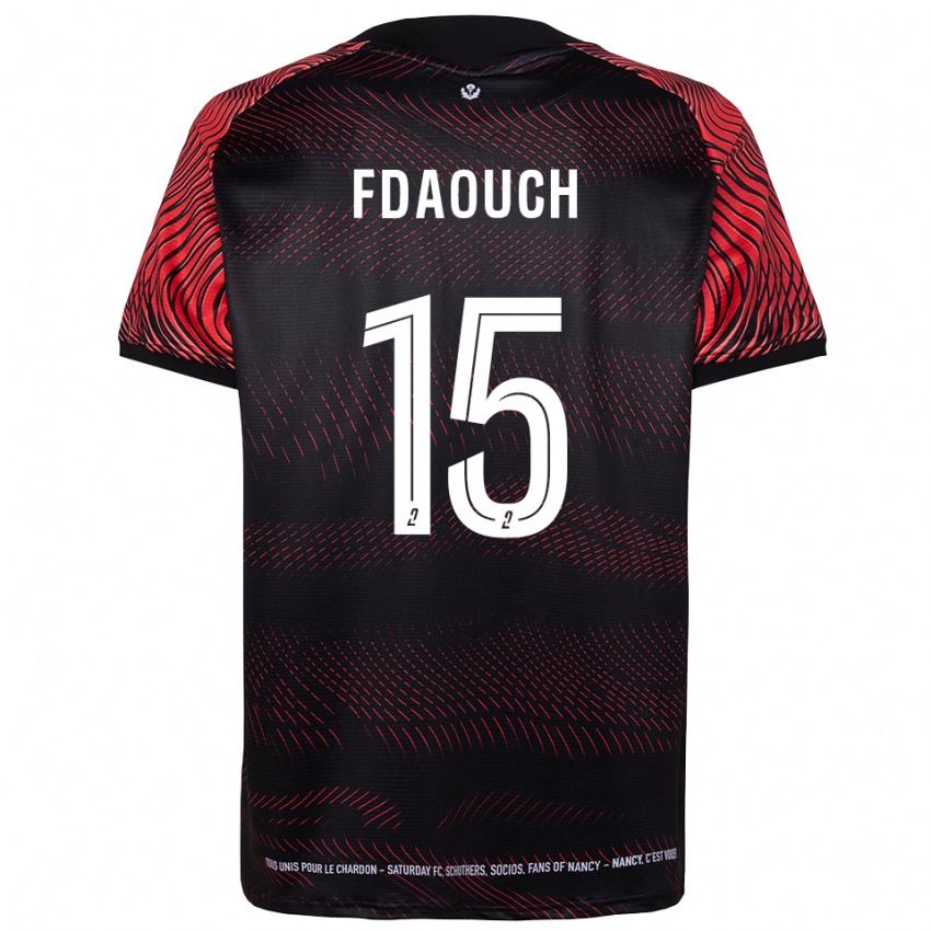 גברים זכריה פדאוך #15 לבן אדום ג'רזי ביתית 2025/26 חולצה קצרה