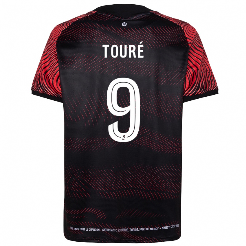 גברים שיח׳ איברהימה טורה #9 לבן אדום ג'רזי ביתית 2025/26 חולצה קצרה