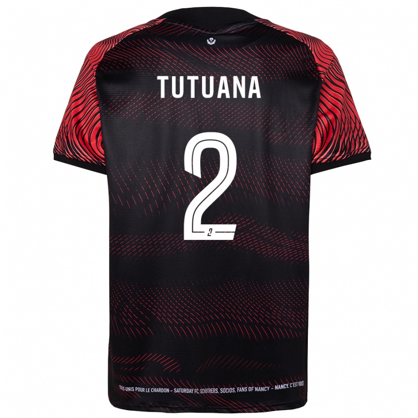 גברים Brunnel Tutuana #2 לבן אדום ג'רזי ביתית 2025/26 חולצה קצרה