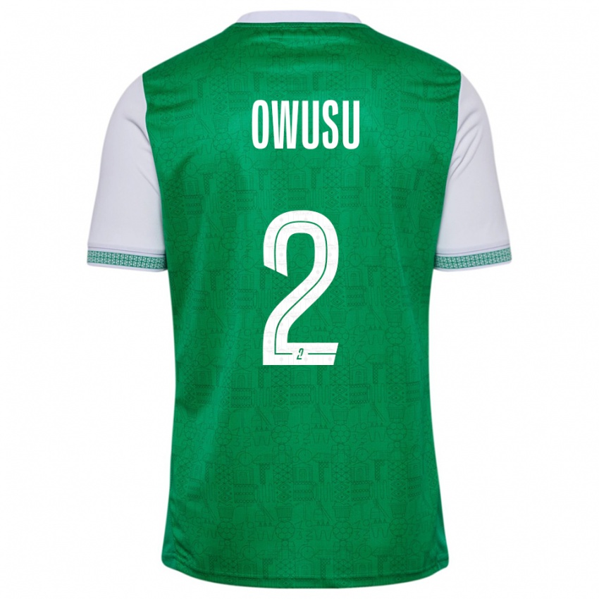 גברים ברש אווסו #2 ירוק לבן ג'רזי ביתית 2025/26 חולצה קצרה